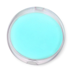 Plastic etui voor in water oplosbare zeepblaadjes kleur pastel blauw