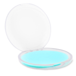 Plastic etui voor in water oplosbare zeepblaadjes kleur pastel blauw tweede weergave