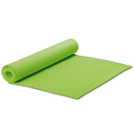 Yogamat van 4mm dikte met draagtas kleur limoen groen