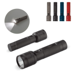Compacte aluminium zaklamp met LED-lichten en batterijen inbegrepen