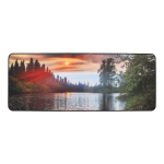 Anti-slip rubberen muismat speciaal voor sublimatie 78x30cm kleur wit tweede weergave