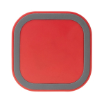 Vierkante draadloze oplader in verschillende levendige kleuren 5W kleur rood tweede weergave