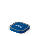 Vierkante draadloze oplader in verschillende levendige kleuren 5W met afdrukgebied