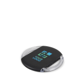 Ronde draadloze oplader met lichtgevende randen 5W met afdrukgebied