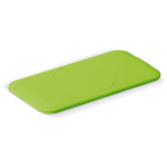 Rechthoekige draadloze powerbank in verschillende kleuren 5W kleur limoen groen