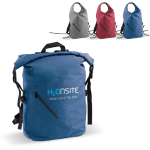 Waterbestendige roll-top rugzak met voorvak 22L