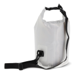 Waterdichte canvas tas in verschillende kleuren met capaciteit van 5L kleur wit vierde weergave