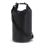 Waterdichte PVC schoudertas inhoud 10 liter Bayside XL kleur zwart