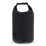 Waterdichte canvas tas in verschillende kleuren met capaciteit van 15L kleur zwart derde weergave