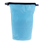Waterdichte canvas tas in verschillende kleuren met capaciteit van 15L kleur lichtblauw vijfde weergave