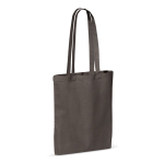 Kleurrijke katoenen tas met OEKO-TEX certificering 140 g/m2 kleur grijs