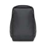 RPET laptoptas met zijvakken 15'' kleur zwart tweede weergave