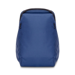 RPET laptoptas met zijvakken 15'' kleur blauw tweede weergave