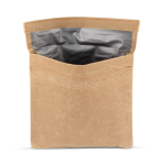 Thermische snackhouder van gerecycled papier Snacks kleur bruin derde weergave
