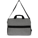 Diefstalbestendige RPET laptoptas met verborgen ritsen 15'' kleur grijs vierde weergave
