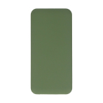 Compacte powerbank van gerecycled plastic 10.000mAh kleur olijfgroen tweede weergave
