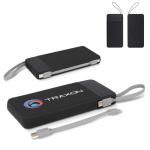 Powerbank van gerecycled plastic met snelladen 10.000mAh