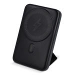 Draadloze MegSafe oplader met USB-A en USB-C ingangen kleur zwart derde weergave