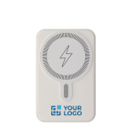 Draadloze MegSafe oplader met USB-A en USB-C ingangen met afdrukgebied