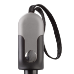 Automatische opvouwbare paraplu met ergonomische handgreep 22'' kleur zwart vierde weergave