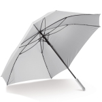 Grote vierkante windbestendige paraplu 27'' kleur wit