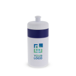 BPA-vrije sportfles met kleuraccent 500ml met afdrukgebied