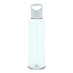 RPET fles in transparante kleuren met geometrisch handvat 600ml kleur wit tweede weergave