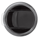 Dubbelwandige RVS beker geschikt voor koffiemachines 180ml kleur donkerblauw vierde weergave