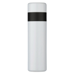RVS thermosfles met beker en handgreep als dop 350ml kleur wit vierde weergave