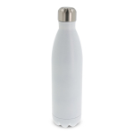 Dubbelwandige lekvrije RVS fles 750ml kleur wit