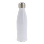 RVS thermofles met dubbele wand in full colour 500 ml kleur wit