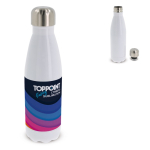 RVS thermofles met dubbele wand in full colour 500 ml