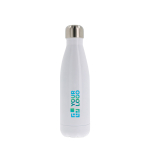 RVS thermofles met dubbele wand in full colour 500 ml met afdrukgebied