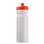 Sportbidon van organisch plastic, gemaakt in de EU 750ml kleur rood