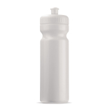 Sportbidon van organisch plastic, gemaakt in de EU 750ml kleur wit