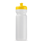 Sportbidon van organisch plastic, gemaakt in de EU 750ml kleur doorzichtig geel
