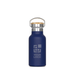 Dubbelwandige thermosfles met poedercoating en draaggreep 350ml met afdrukgebied