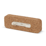 Kurken badges met veiligheidsspeld Cork kleur naturel tweede weergave