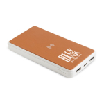 Draadloze powerbank met gerecycled leer, 8.000 mAh