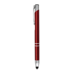 Aluminium balpen met clip en touch tip Arrowtouch