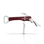 Kurkentrekker met logo bedrukken als gift Chef kleur bordeaux