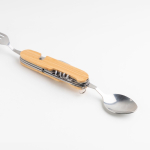 Opvouwbare metalen bestekset met 5 functies Camping