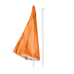 Strandparasol van 170T polyester met UV-bescherming Ø180 kleur oranje