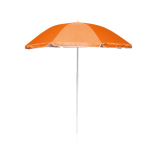 Strandparasol van 170T polyester met UV-bescherming Ø180 kleur oranje