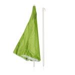 Strandparasol van 170T polyester met UV-bescherming Ø180 kleur lichtgroen