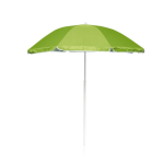 Strandparasol van 170T polyester met UV-bescherming Ø180 kleur lichtgroen