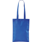 Non-woven tas met lange handvatten, ideaal voor boodschappen 70 g/m² kleur koningsblauw