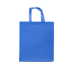 Non-woven tas met matte afwerking en hoge weerstand 110 g/m² kleur koningsblauw