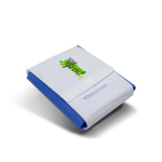 Opvouwbare non-woven tas met logo 80 g/m² kleur koningsblauw