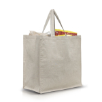 Veelzijdige tas van gerecycled katoen, stevig 180 g/m² kleur beige